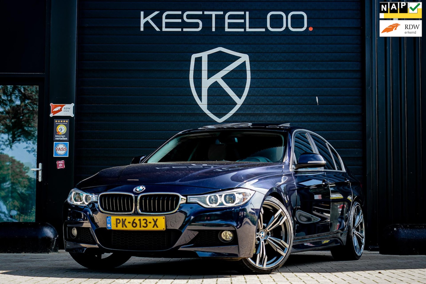 BMW 3-serie - 328i xDrive 245 pk AUT M-PAKKET/SCHUIFDAK/LEDER/20"/FULL - AutoWereld.nl