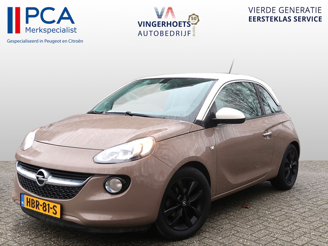 Opel ADAM - 1.2 Benzine 70 Pk 4-Cilinder. Airco * 1/2 Leder Interieur * Cruise Control * BleuTooth * - AutoWereld.nl