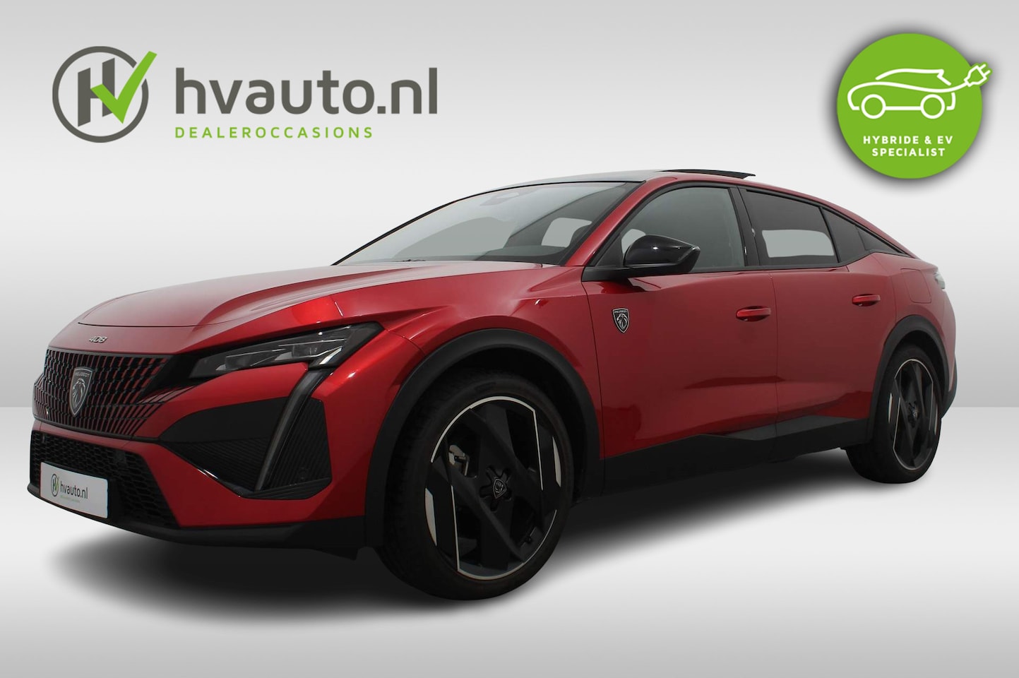 Peugeot 408 - 1.6 HYBRID GT 225 EAT8 | Nappa Leder | Panoramadak | Trekhaak - AutoWereld.nl