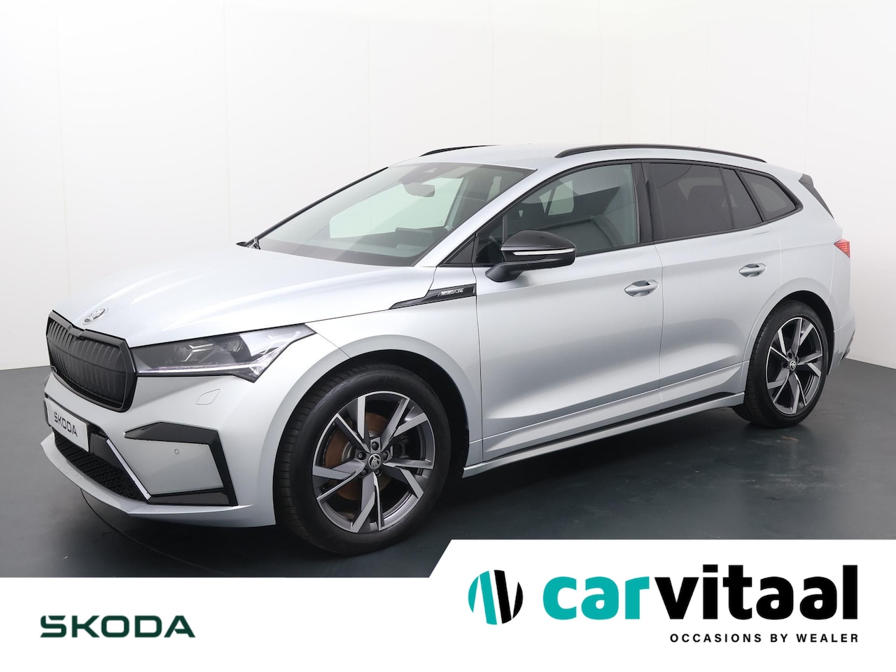 Skoda Enyaq iV - 80 Sportline 204 pk | Navigatie | Adaptive Cruise Control | Stoelverwarming | 20" Lichtmet - AutoWereld.nl