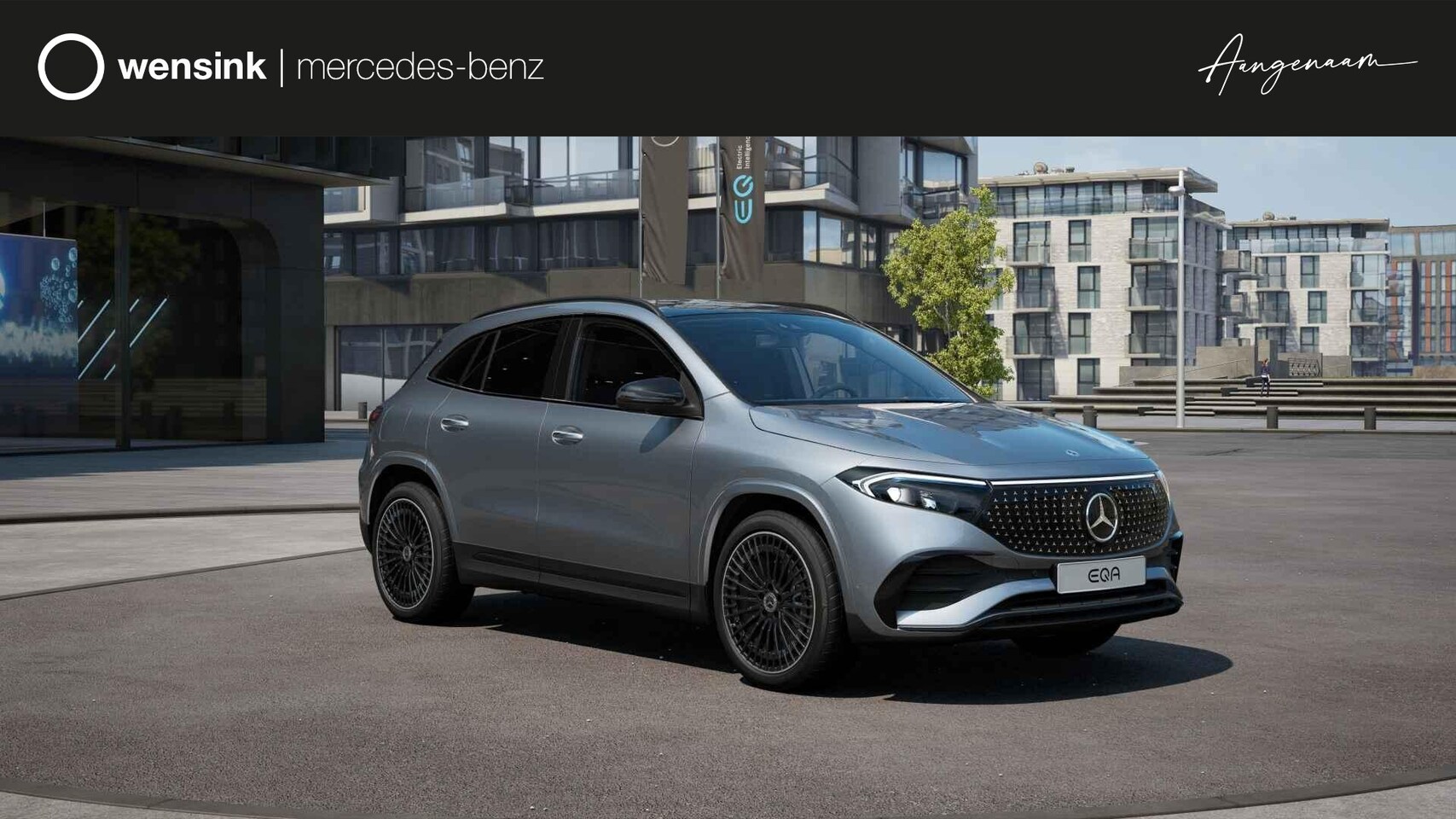 Mercedes-Benz EQA - 250+ AMG Line | Elektrische Stoelen met Memory | Night Pakket | Dodehoek Detectie | 360 Ca - AutoWereld.nl