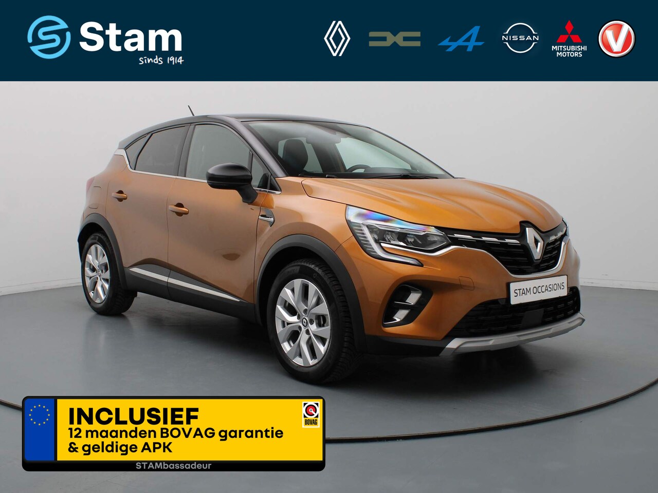 Renault Captur - E-Tech Hybrid 145pk Intens Navig | Climate control | 17" Lm velgen - AutoWereld.nl