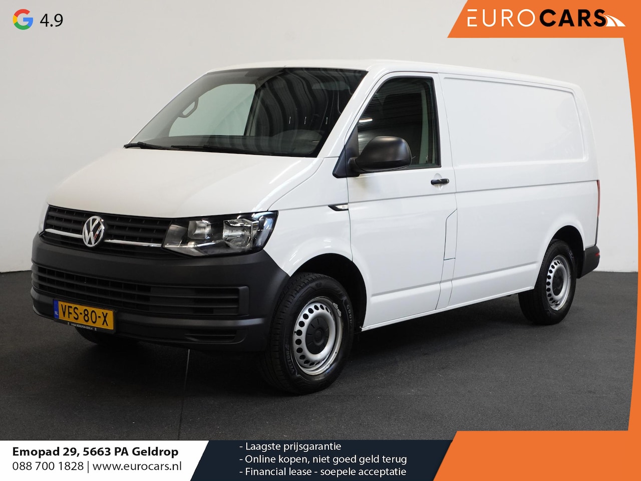 Volkswagen Transporter - L1H1 102pk Trekhaak Navigatie Cruisecontrol Airco - AutoWereld.nl