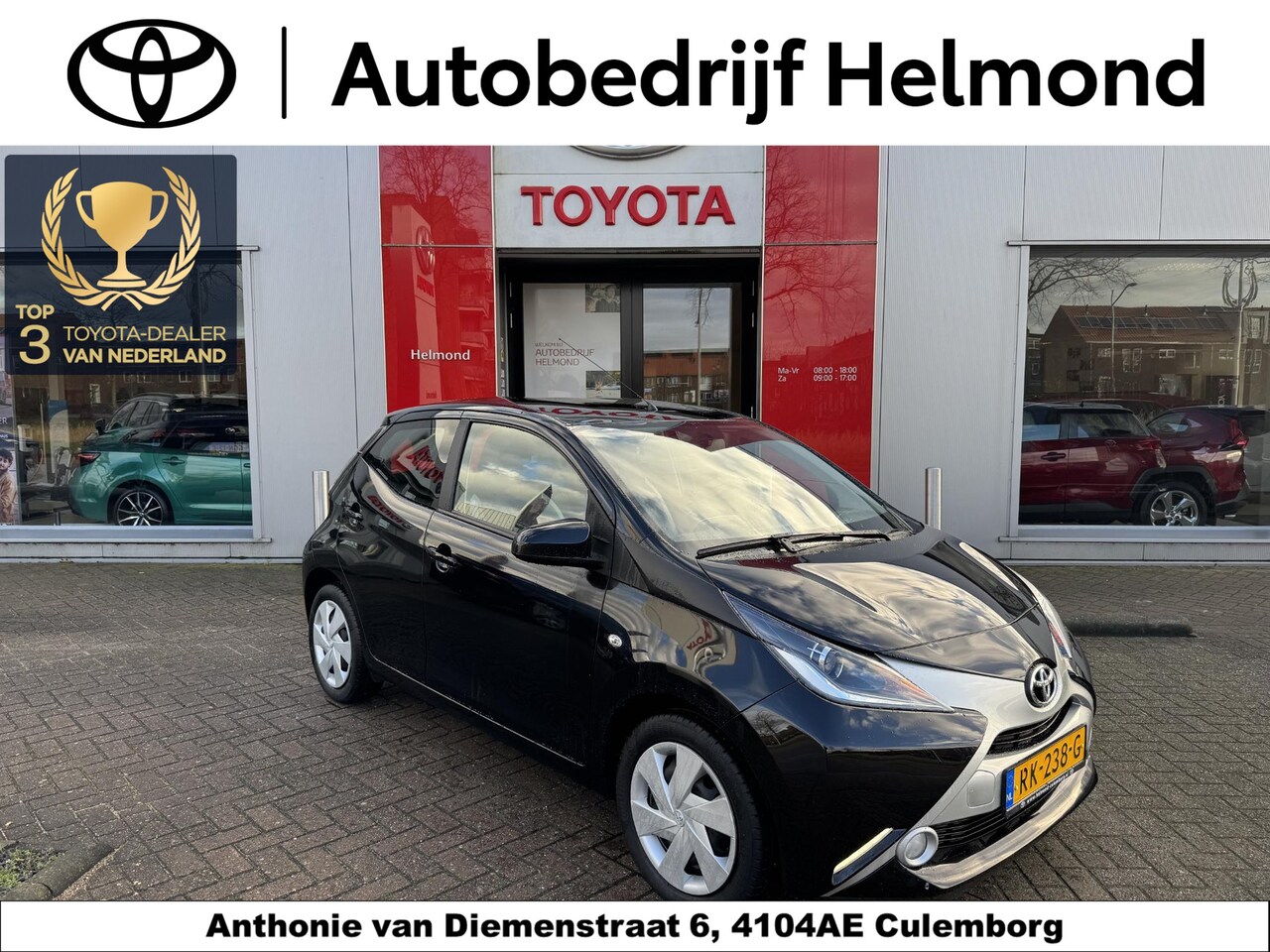 Toyota Aygo - 1.0 VVT-i x-play 1.0 VVT-i x-play - AutoWereld.nl