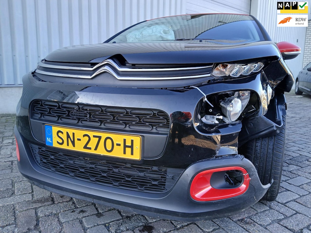 Citroën C3 - 1.2 PureTech S&S Shine - Frontschade - Motor Management Brandt - AutoWereld.nl