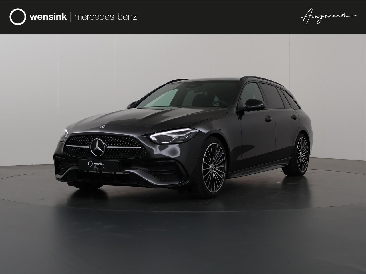 Mercedes-Benz C-klasse Estate - 180 Star Edition AMG Line | Panoramadak | Night Pakket | Elektrische Stoelen met Memory | - AutoWereld.nl