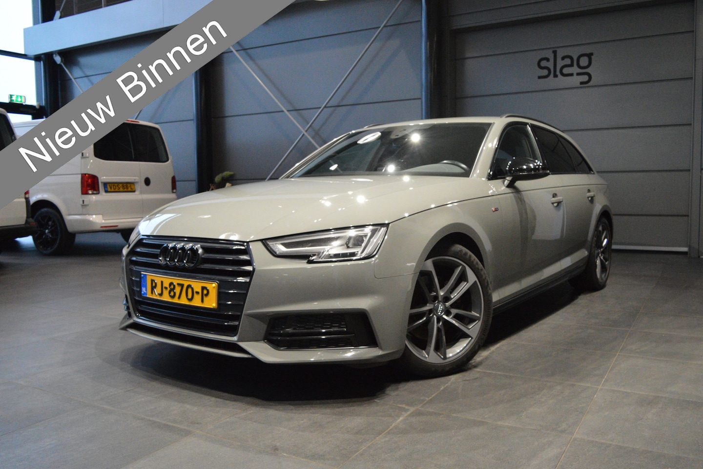 Audi A4 Avant - 1.4 TFSI 3X S line black edition navi leer led pdc 18 inch !! - AutoWereld.nl