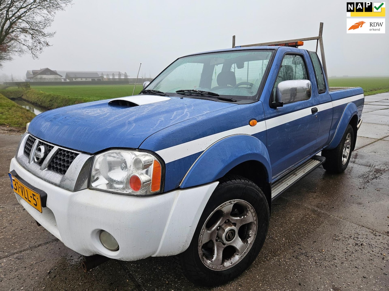 Nissan King Cab - Pick-up 2.5 DTi Navara/ airco/ pick up/ bj 2008 ( euro 4) - AutoWereld.nl