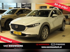 Mazda CX-30 - E-Skyactiv X 186pk M Hybrid Automaat Exclusive-Line Driver Assistance KENTEKEN VOORDEEL