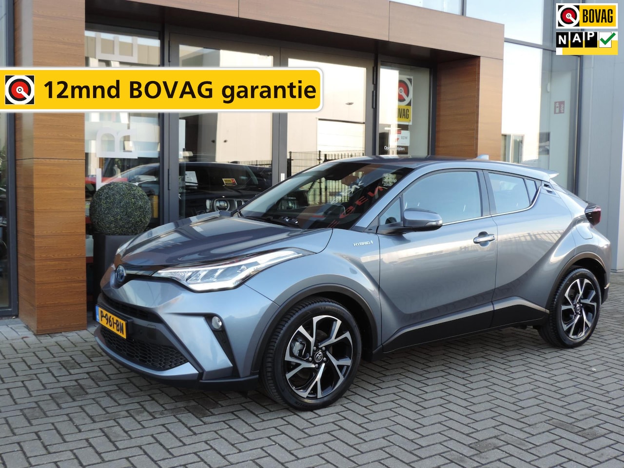 Toyota C-HR - 1.8 Hybrid Dynamic 15.000km | ECC | Camera | LED kopl | 18” | Keyless | PDC v+a | DAB | Cr - AutoWereld.nl