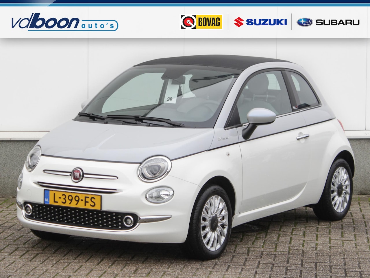 Fiat 500 C - 1.0 Hybrid Dolcevita | Clima | Navi | Cruise | Park sens | Lm-Velgen - AutoWereld.nl