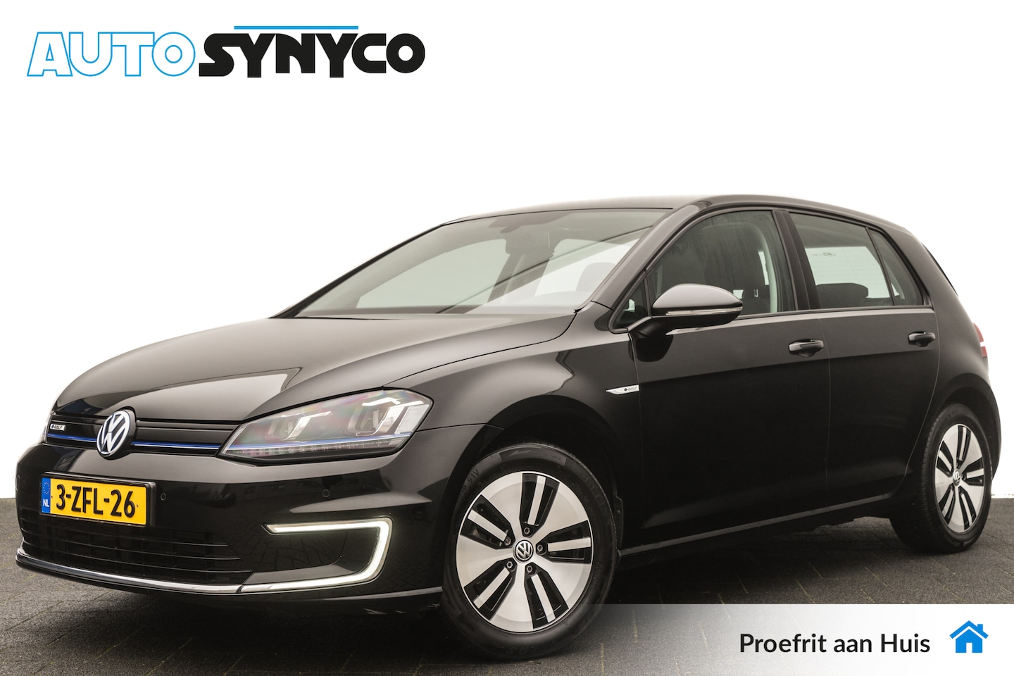 Volkswagen e-Golf - e-Golf | 116 Pk 24 Kw | LED koplampen | 16 inch LMV | PDC | Navigatie - AutoWereld.nl