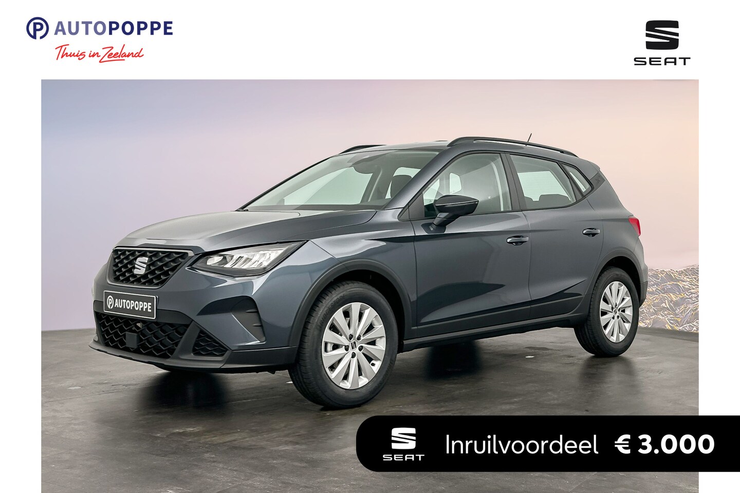 Seat Arona - 1.0 EcoTSI 95 5MT Style | Airconditioning automatisch met 2-zone-temperatuurregeling | Aut - AutoWereld.nl