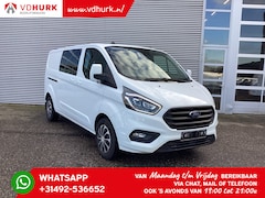 Ford Transit Custom - 2.0 TDCI 170 pk Aut. L2 DC Dubbel Cabine/ Standkachel/ 2x Schuifdeur/ CarPlay/ Bi-Xenon/ S