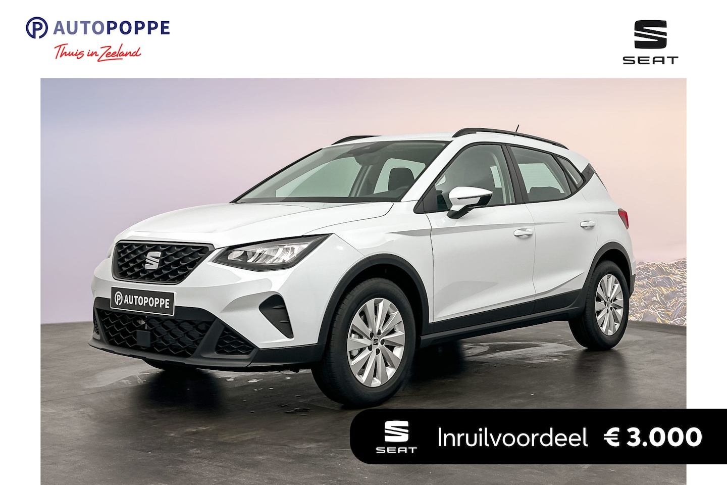 Seat Arona - 1.0 EcoTSI 95 5MT Style | Airconditioning automatisch met 2-zone-temperatuurregeling | Aut - AutoWereld.nl