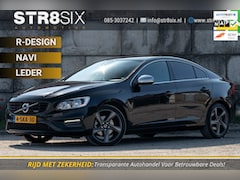 Volvo S60 - 1.6 T3 150PK R-Design AUT6 | Navi | Leder/Alcantara | 18" LM velgen | Clima | Cruise | PDC