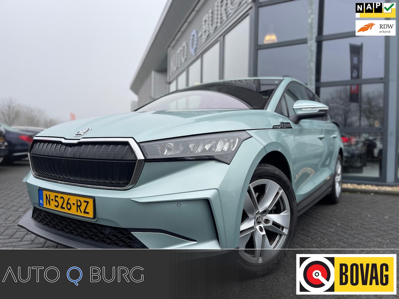 Skoda Enyaq iV - 60| Trekhaak | Panoramadak |Blind spot | Stoelverwarming | Navi | Carplay | - AutoWereld.nl