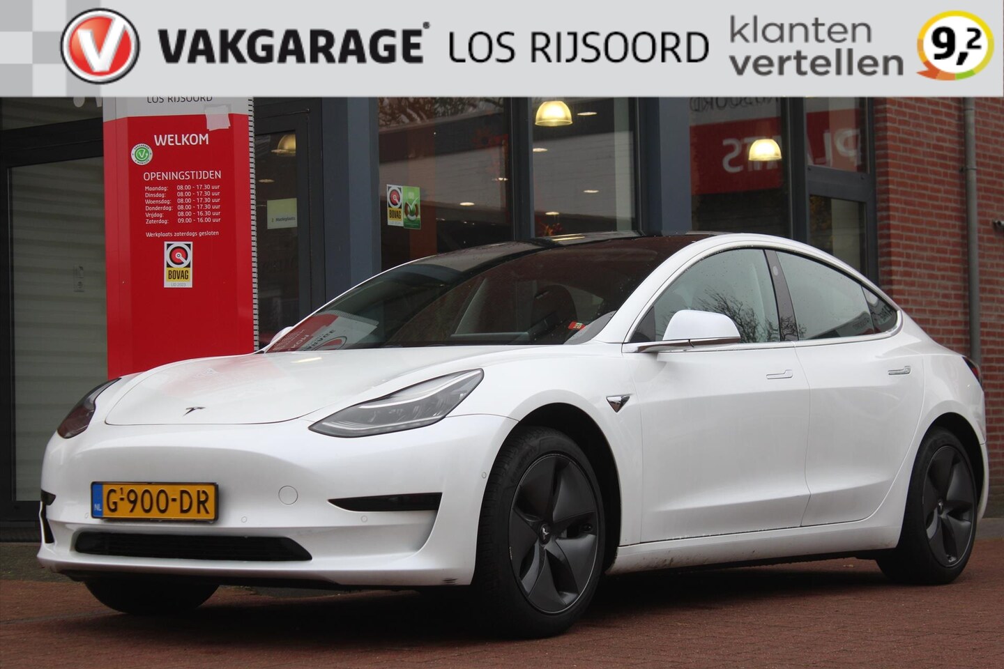 Tesla Model 3 - Standard Plus | 40X Tesla Direct Leverbaar | Trekhaak | Auto- Pilot | Orig. NL | - AutoWereld.nl