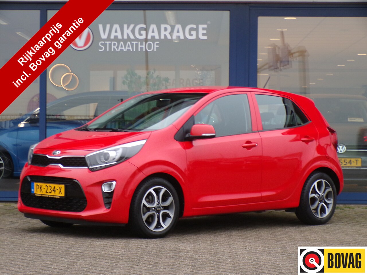 Kia Picanto - 1.0 CVVT First Edition 1.0 CVVT First Edition 5-Drs, Carplay + Android Auto / Camera / Navi / Climate control / 1 - AutoWereld.nl