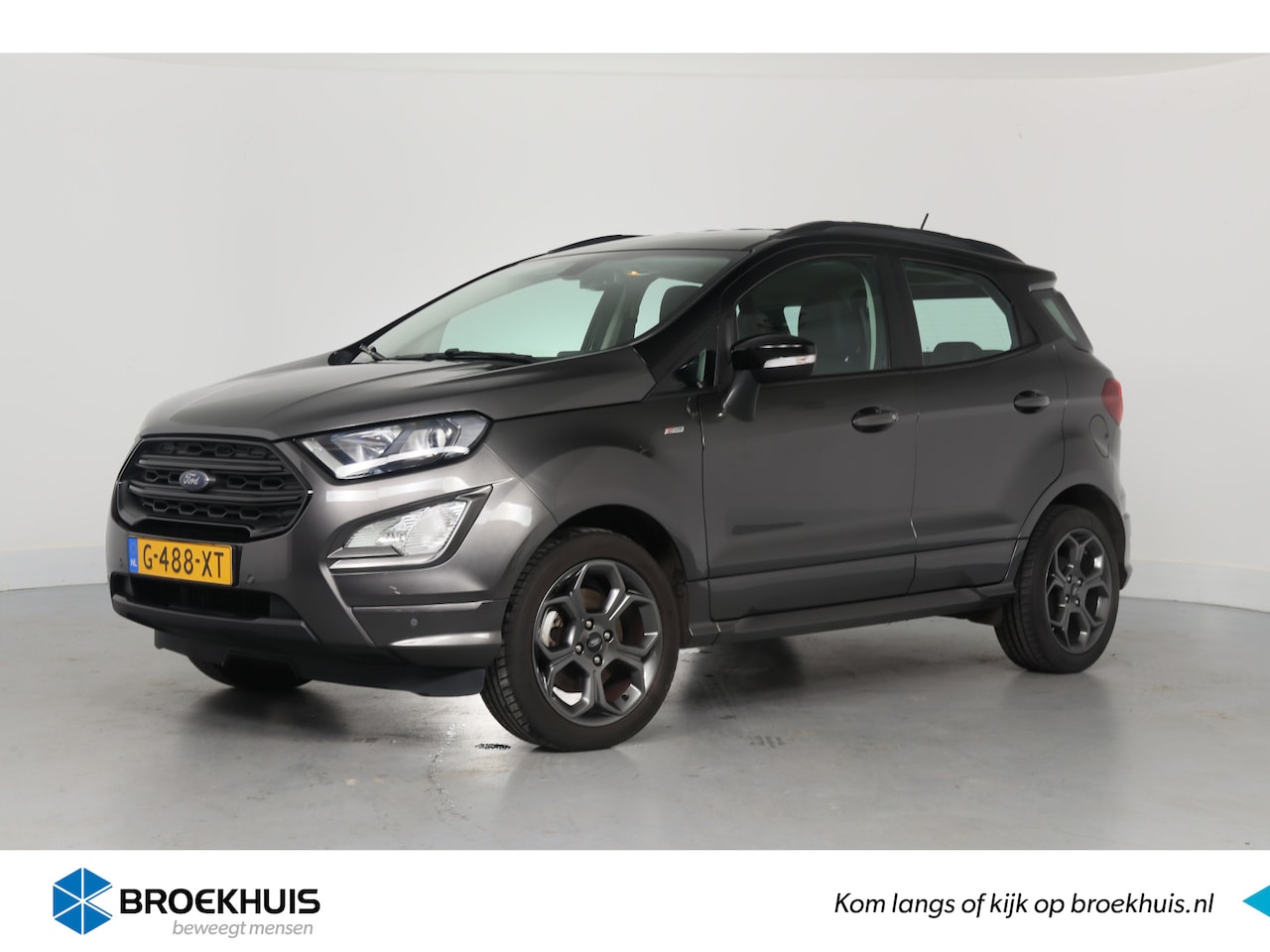 Ford EcoSport - 1.0 EcoBoost ST-Line | Navigatie | B&O | Winter Pack | Parking Pack | Stoel-/stuurverwarmi - AutoWereld.nl