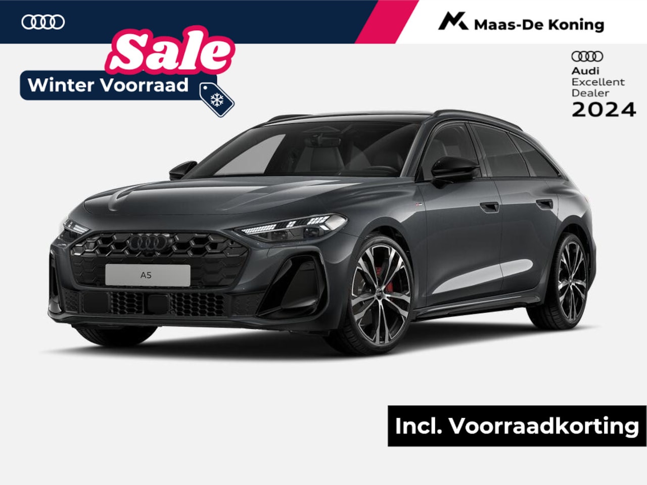 Audi A5 Avant - S Edition 40 TFSI 204 PK · 20" LM Velgen · MMi Experience plus · B&O Premium 3D - AutoWereld.nl