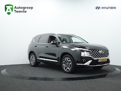 Hyundai Santa Fe - 1.6 T-GDI HEV Premium Plus | Bruin Leder | Navigatie | Stoelvent