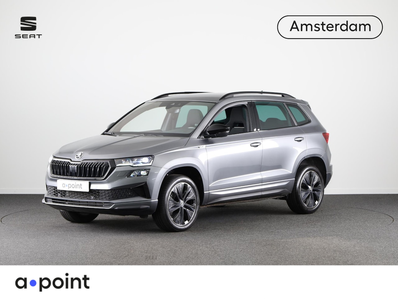 Skoda Karoq - 1.5 TSI ACT Sportline Business 150pk | Navigatie | Verwarmbare voorstoelen | Matrix Led ko - AutoWereld.nl