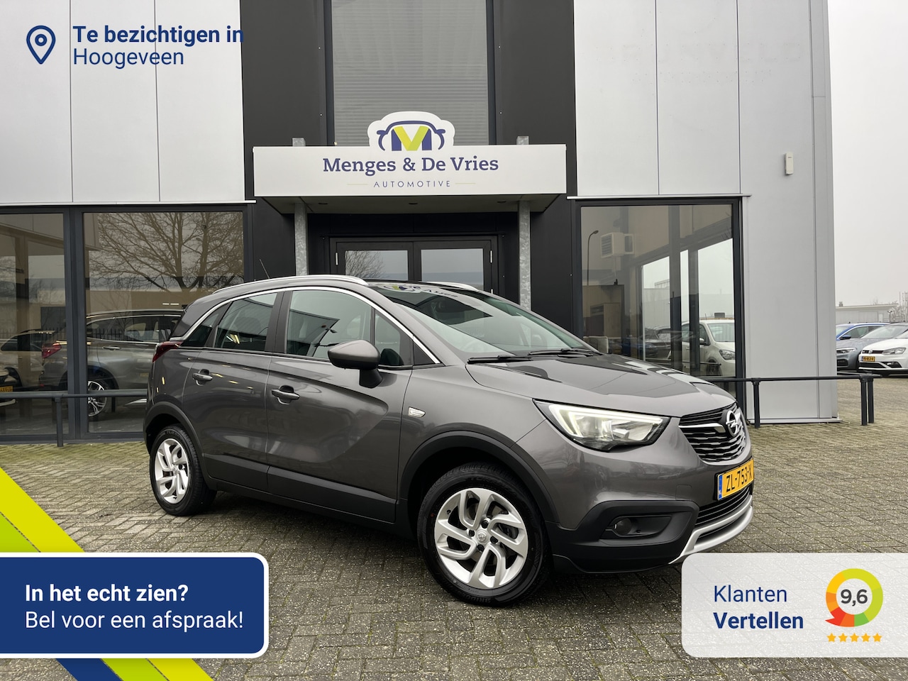 Opel Crossland X - 1.2 Turbo Innovation Trekhaak | NAP | Stoelverwarming | DAB | Navigatie | Apple Carplay An - AutoWereld.nl