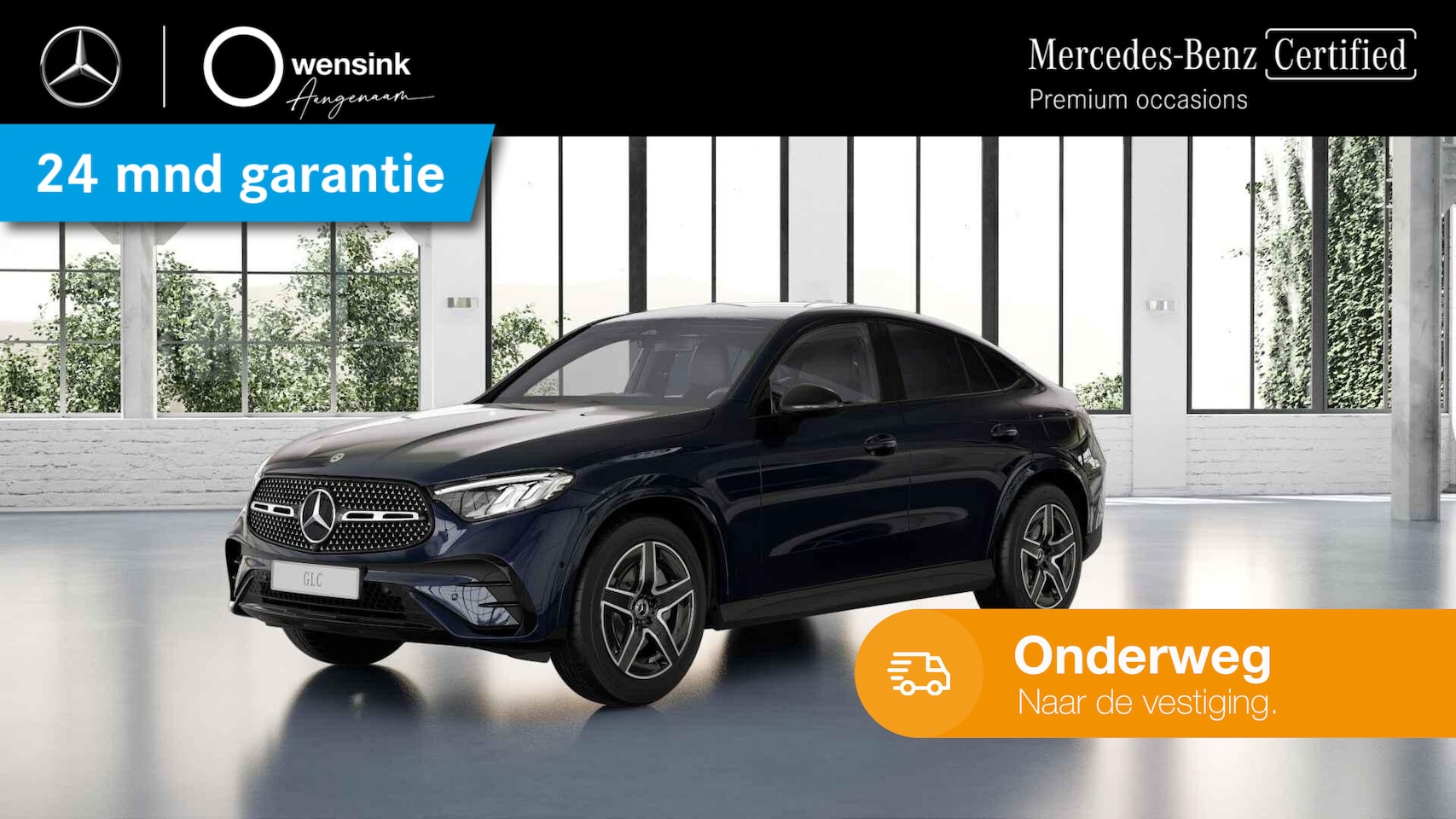 Mercedes-Benz GLC-klasse Coupé - 300e 4MATIC AMG Line | Night pakket | Stuurverwarming | Memory | - AutoWereld.nl