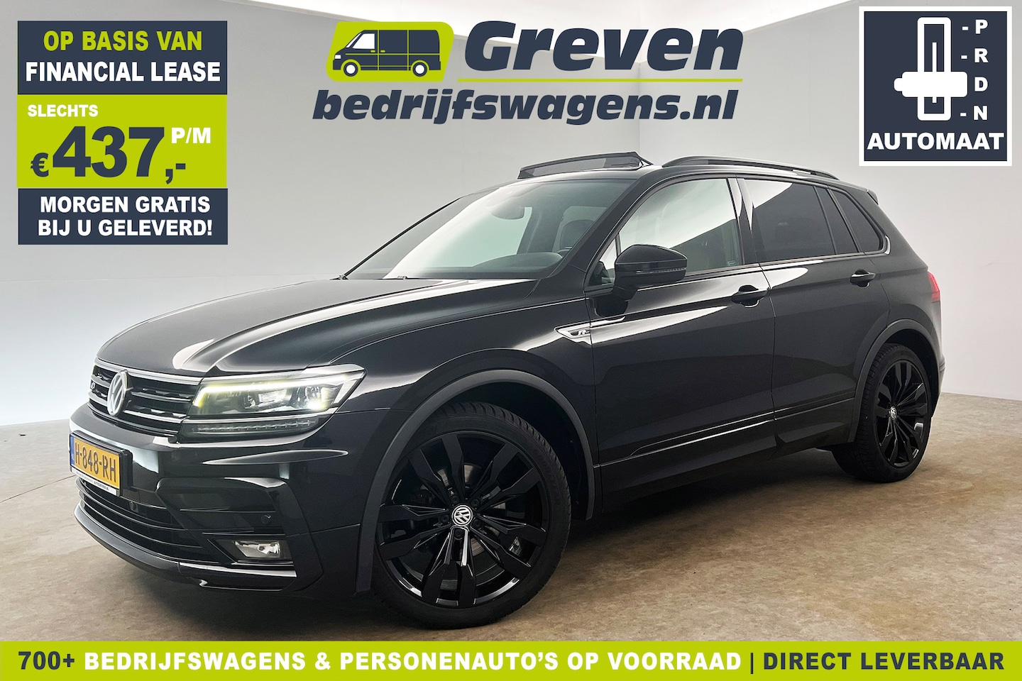 Volkswagen Tiguan - 1.5 TSI R-line | Black Edition | 150PK DSG Automaat Pano Adaptive-Cruise LED DynAudio Clim - AutoWereld.nl