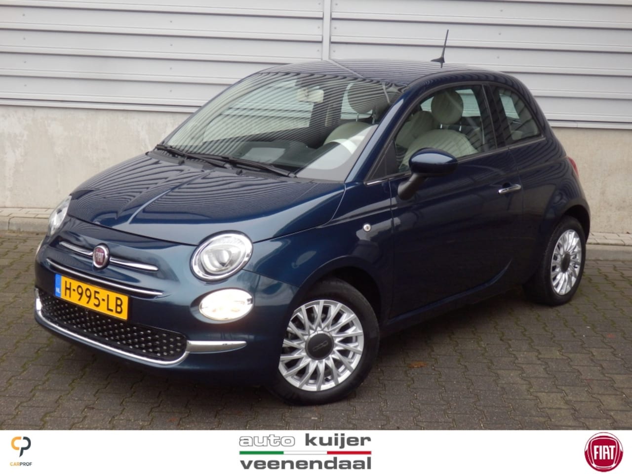 Fiat 500 - 1.2 Lounge | Automaat | Apple Carpl. / Andr. Auto | Cruise ctrl - AutoWereld.nl