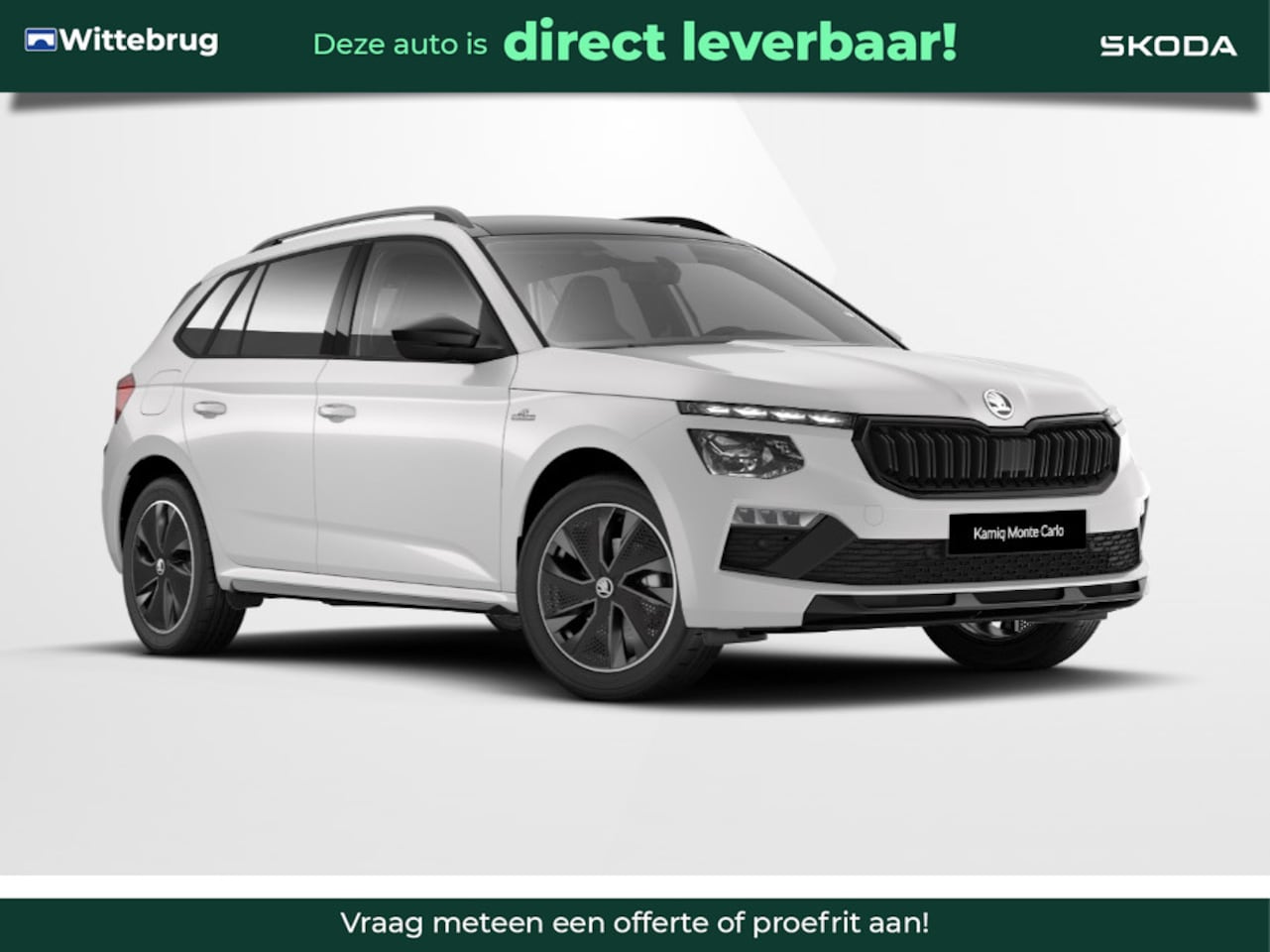 Skoda Kamiq - 1.0 TSI Monte Carlo Winterpakket/  1500,- Euro inruilpremie - AutoWereld.nl