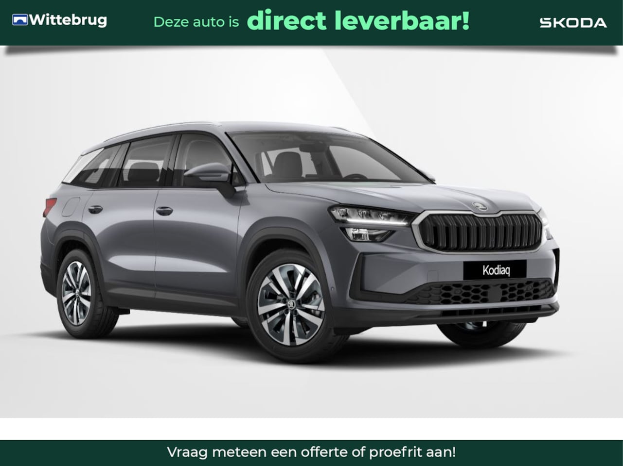 Skoda Kodiaq - 1.5 TSI PHEV Business Edition Panoramadak, Trekhaak, Interieur Lounge/ Inruilpremie €1500 - AutoWereld.nl