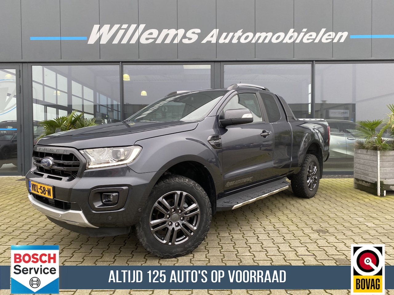 Ford Ranger - 2.0 EcoBlue Wildtrak Supercab Trekhaak , App Connect , Navigatie - AutoWereld.nl