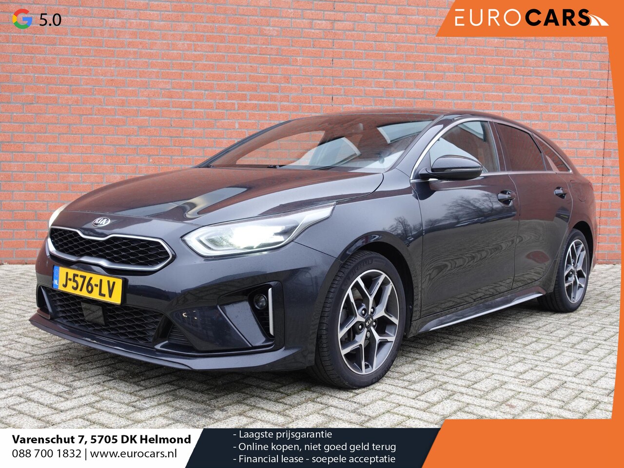 Kia Pro cee'd - 1.4 T-GDI Aut. GT-Line Panoramadak LED Airco Navi Carplay PDC VA Camera Sportleder 17" LM - AutoWereld.nl