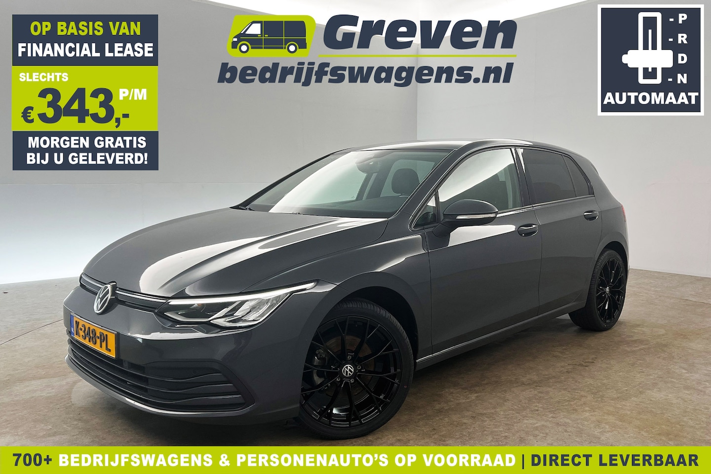 Volkswagen Golf - 1.0 eTSI DSG Automaat Sfeerverl. Adaptive-Cruise Clima Carplay 18"LMV LED Virtual PDC - AutoWereld.nl