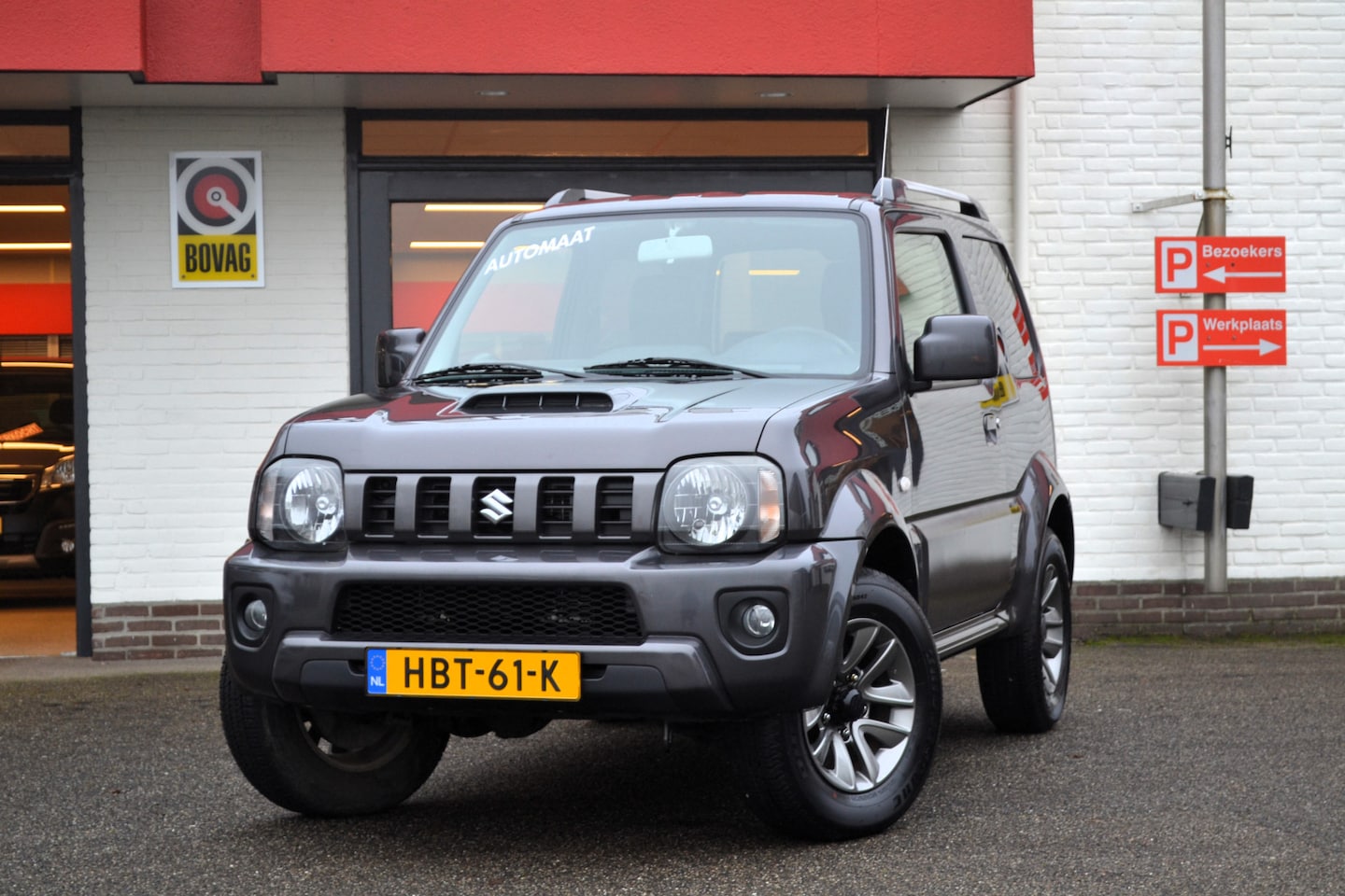 Suzuki Jimny - 1.3 Exclusive 1.3 Exclusive, 4X4, Automaat, 11.000 km ! Leder, Airco, LM, Uniek ! - AutoWereld.nl