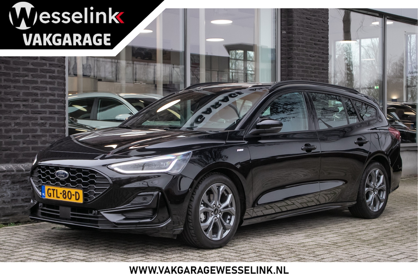 Ford Focus Wagon - 1.0 EcoBoost Hybrid ST Line - All-in rijklrprs | Carplay | Adpt. cruise | Camera | Dode he - AutoWereld.nl