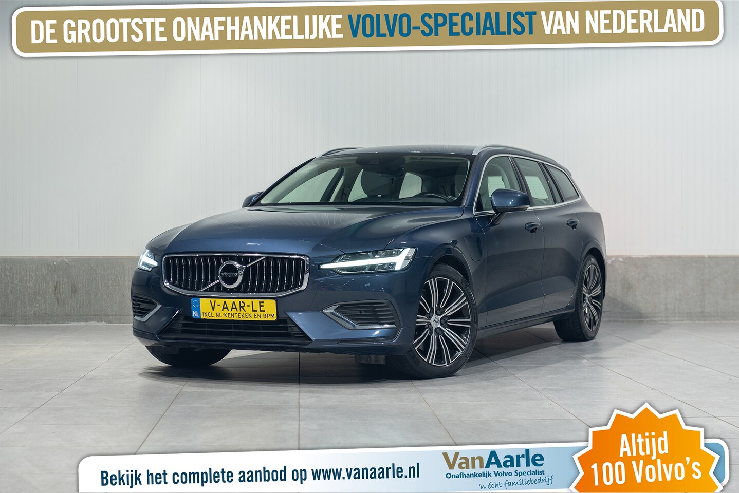 Volvo V60 - T8 Aut. Inscription Leder CruiseControl Parkeercamera 390pk - AutoWereld.nl