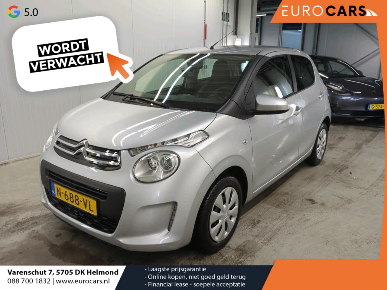 Citroën C1 - 1.0 VTi Feel Airco Carplay Navi Achteruitrijcamera NL Auto NAP - AutoWereld.nl