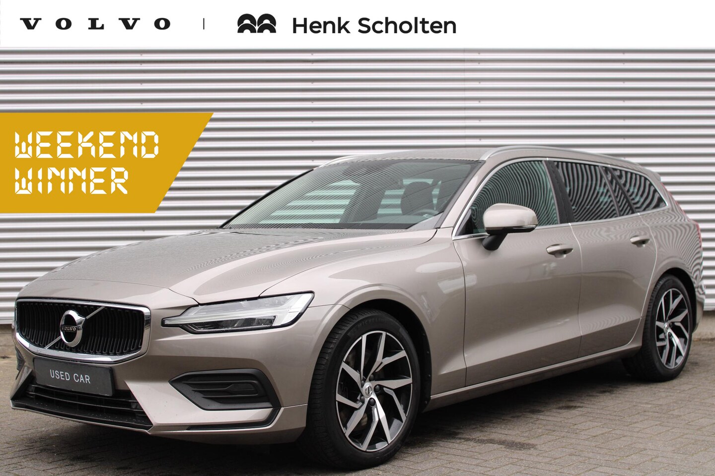 Volvo V60 - T5 Momentum AUT8 250PK, Apple Carplay/Android Auto, Elektrische Kofferklep, Lichtmetalen V - AutoWereld.nl