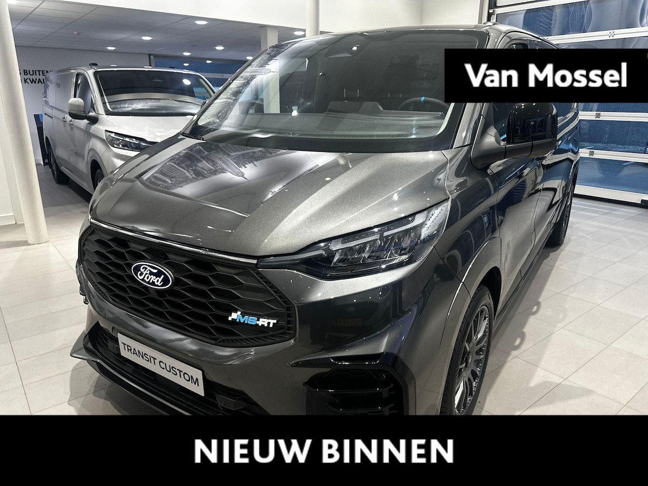 Ford Transit Custom - 320 2.0 TDCI L2H1 MS-RT AWD | MS-RT | Automaat | Trekhaak | NAVI | 19" LM Velgen - AutoWereld.nl