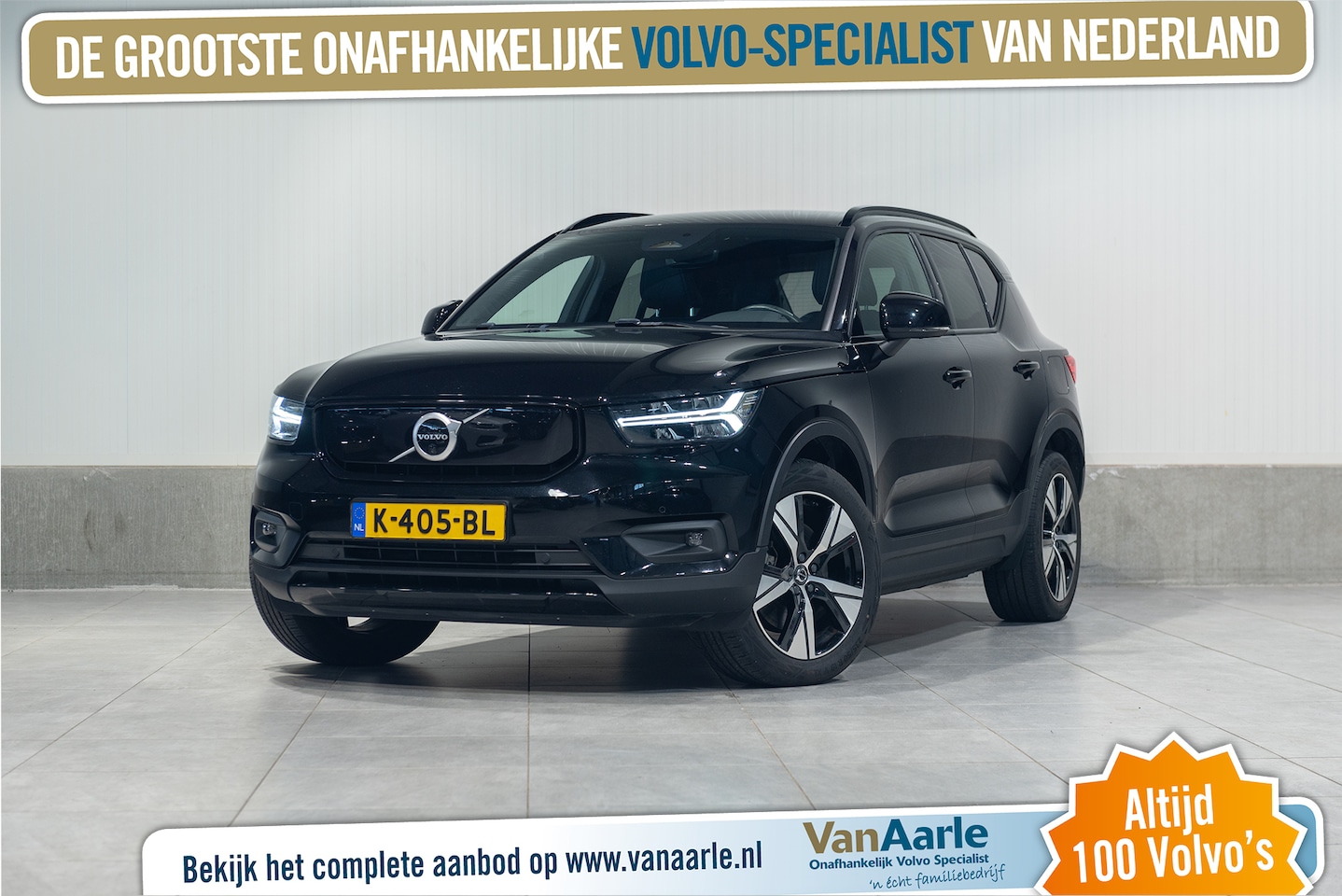 Volvo XC40 - P8 Elektrisch Aut. R-Design ACC Leder 408pk - AutoWereld.nl