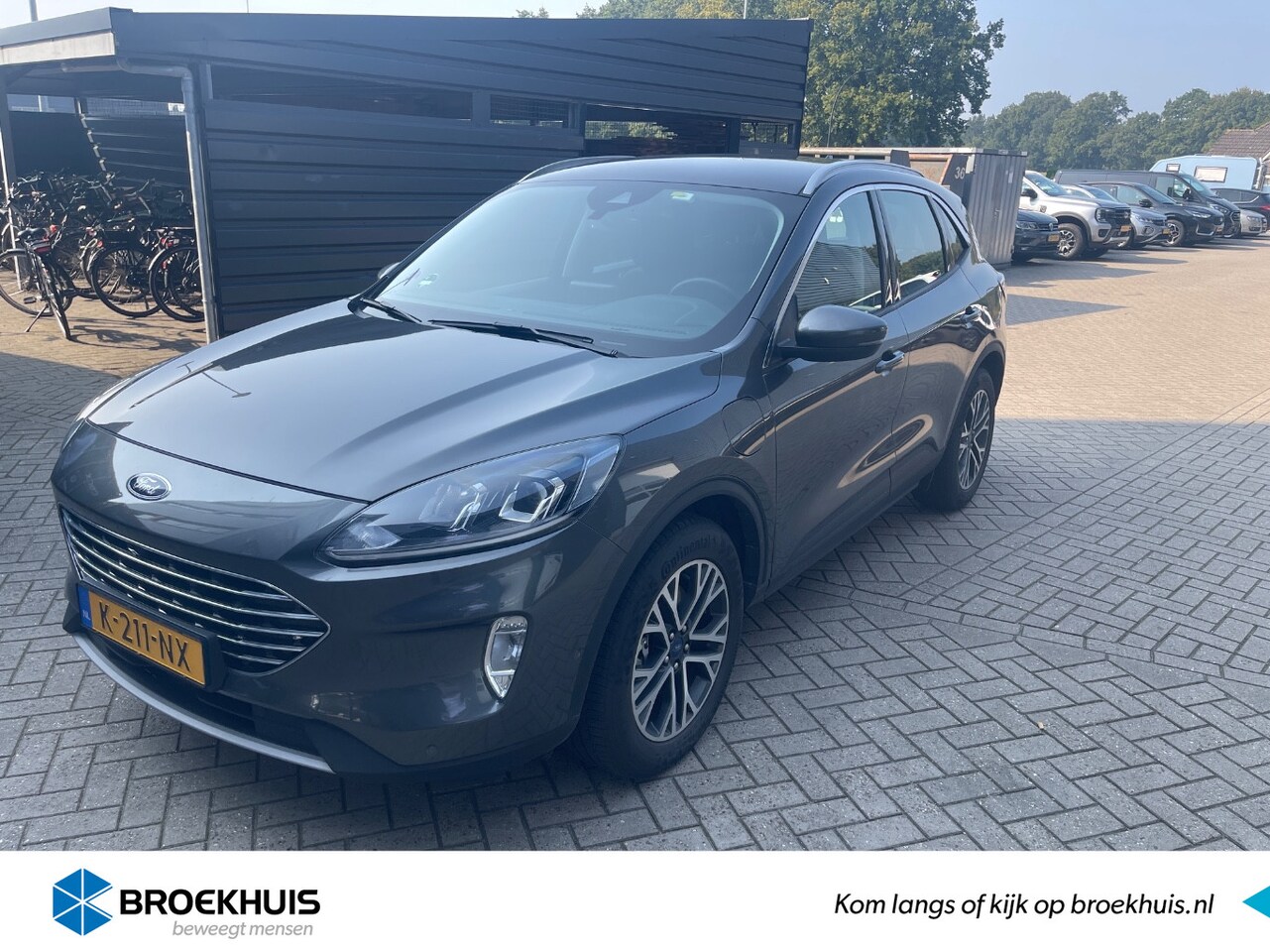 Ford Kuga - 2.5 PHEV Titanium Navi | Elek. Trekhaak | Adapt. Cruise | Blis | 18'' - AutoWereld.nl