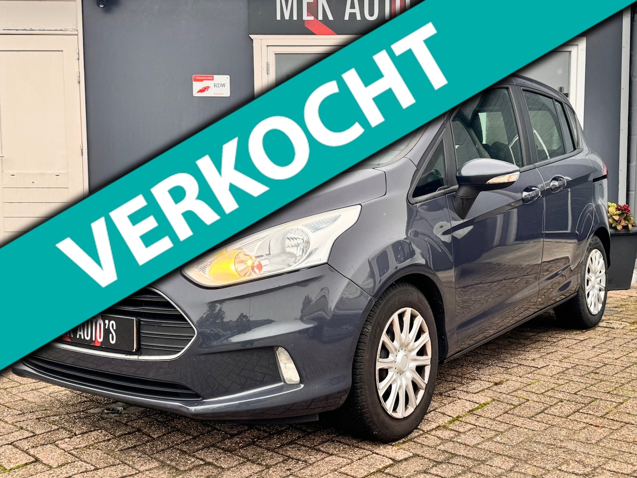 Ford B-Max - 1.0 EcoBoost Titanium|Airco|Cruise|Trekhaak|Top!| - AutoWereld.nl