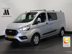 Ford Transit Custom - 2.0 TDCI 130PK L2 Dubbele Cabine EURO 6 - Airco - Navi - Cruise - € 18.900, - Excl