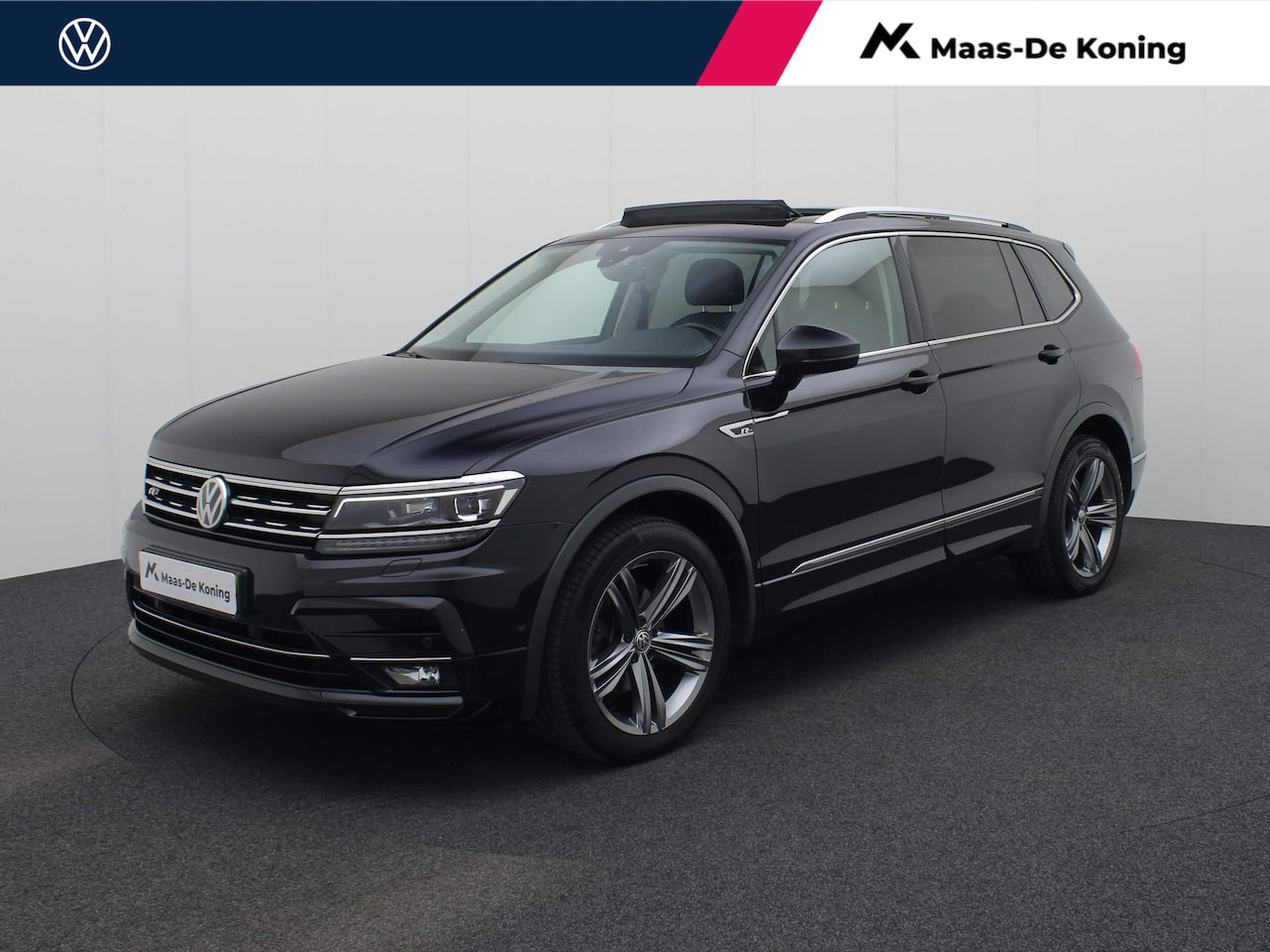 Volkswagen Tiguan Allspace - 1.4TSI/110PK Highline R line 7p. DSG · Panoramadak · Parkeersensoren + camera · Massagefun - AutoWereld.nl