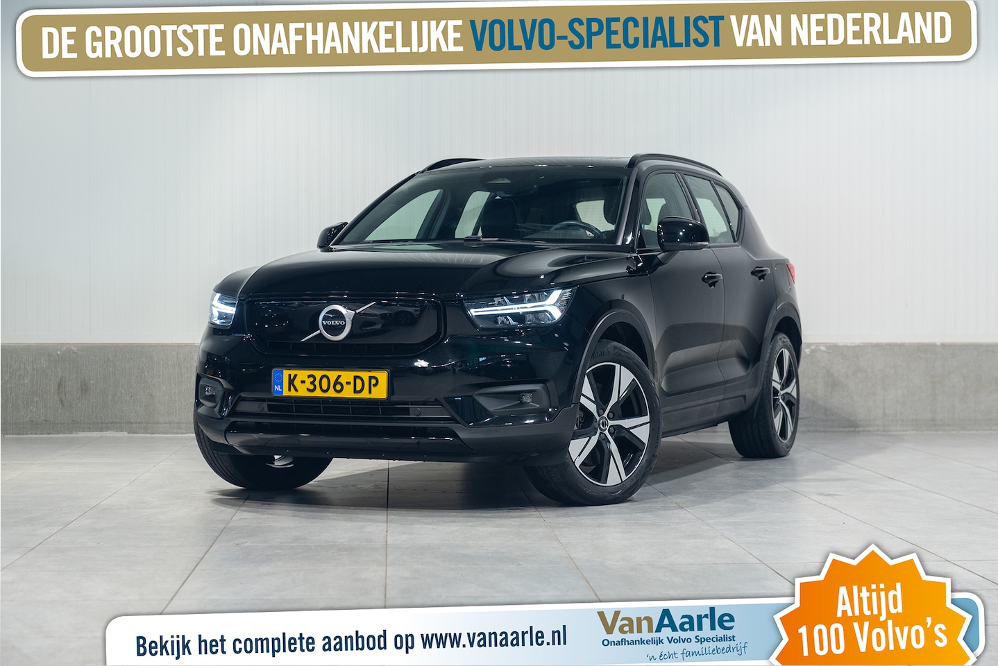 Volvo XC40 - P8 Elektrisch Aut. R-Design Schuifdak ACC LDR+ALC 408pk - AutoWereld.nl