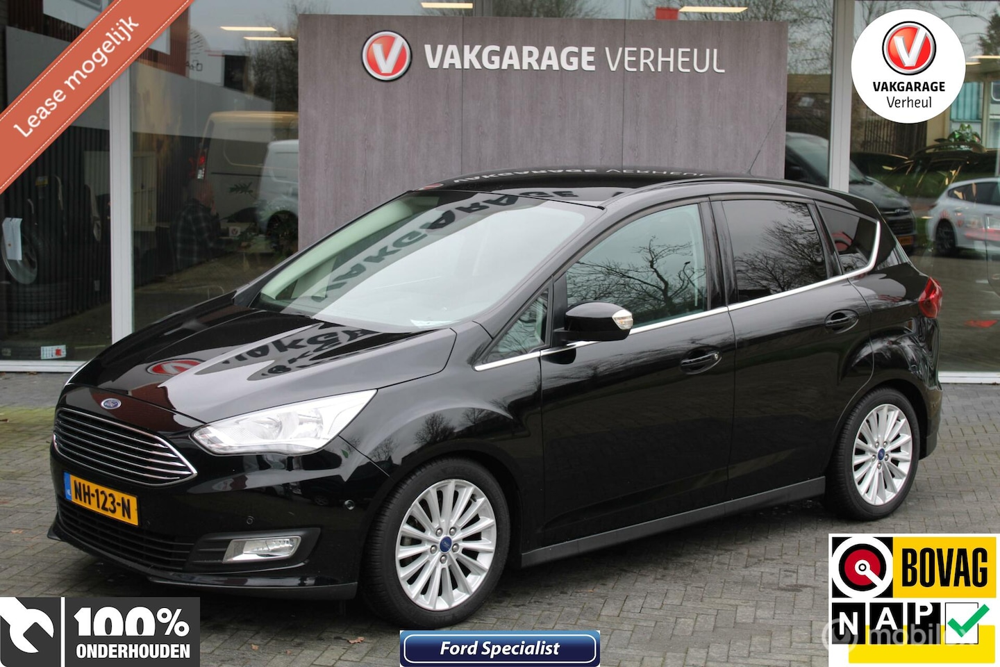 Ford C-Max - 1.0 Titanium|125Pk|Navi|Boekjes|Nap - AutoWereld.nl