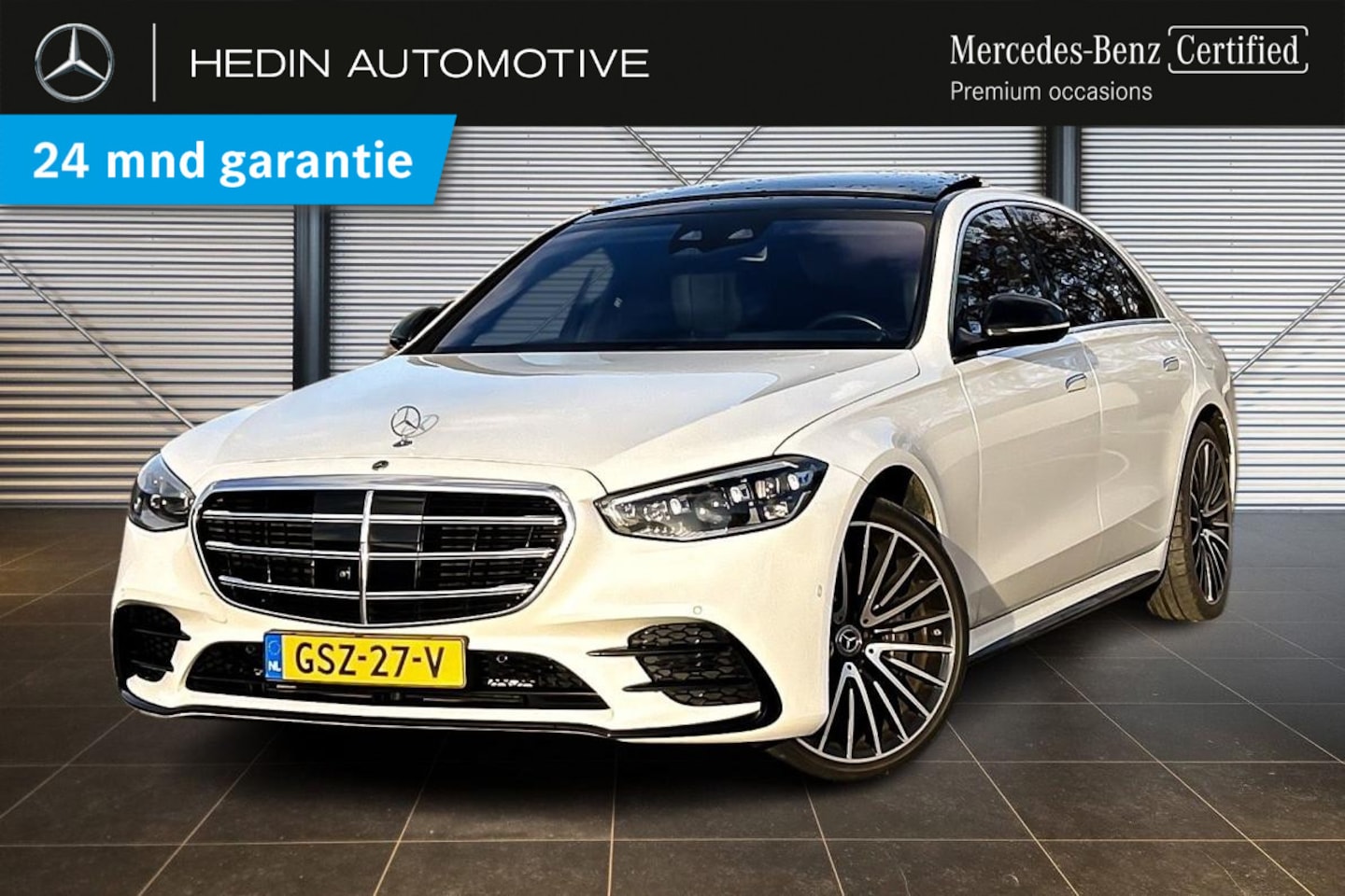 Mercedes-Benz S-klasse - S 580e L Automaat AMG Line | MANUFAKTUR | Nightpakket | Panoramadak | Burmester 3D Audio | - AutoWereld.nl